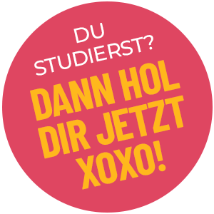 Du studierst? Dann hol dir jetzt XOXO!